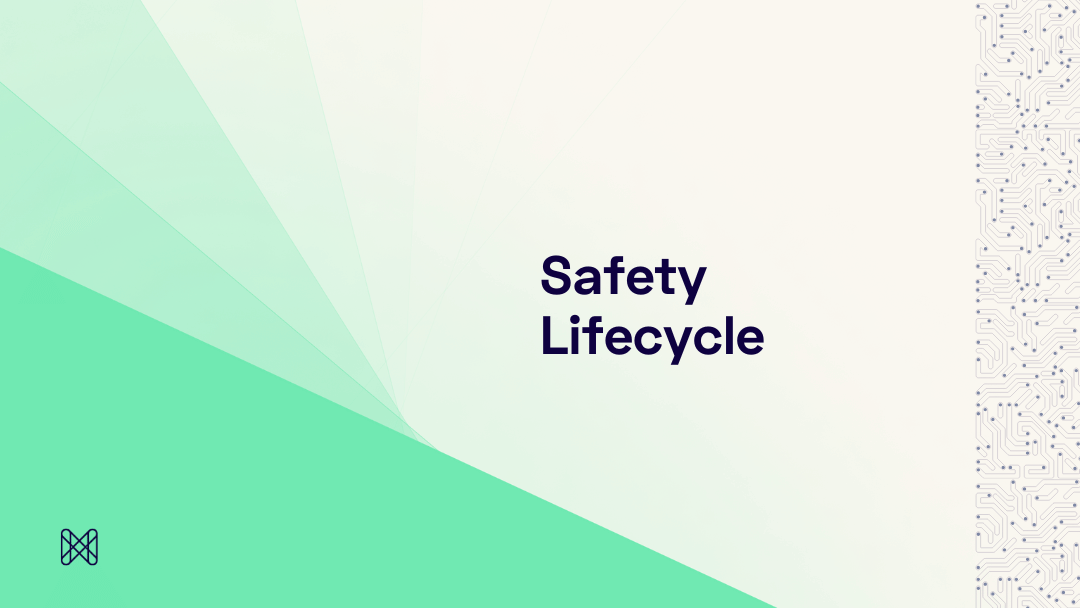 Safety Lifecycle